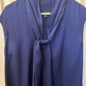 Banana Republic tie front blouse